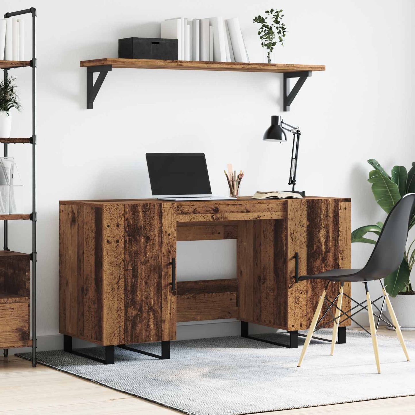 Bord Gammelt træ Konstrueret træ 140 x 50 x 75 cm