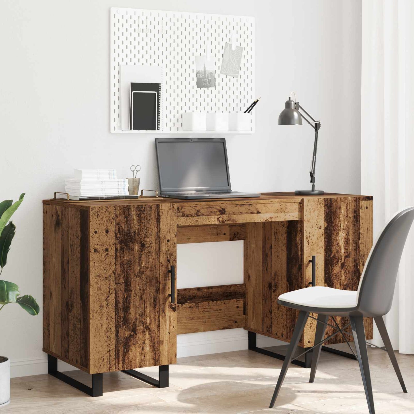Bord Gammelt træ Konstrueret træ 140 x 50 x 75 cm