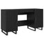 Bord Sort eg Konstrueret træ 140 x 50 x 75 cm