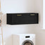 Vægskab 100 x 36.5 x 35 cm Konstrueret træ Sort eg