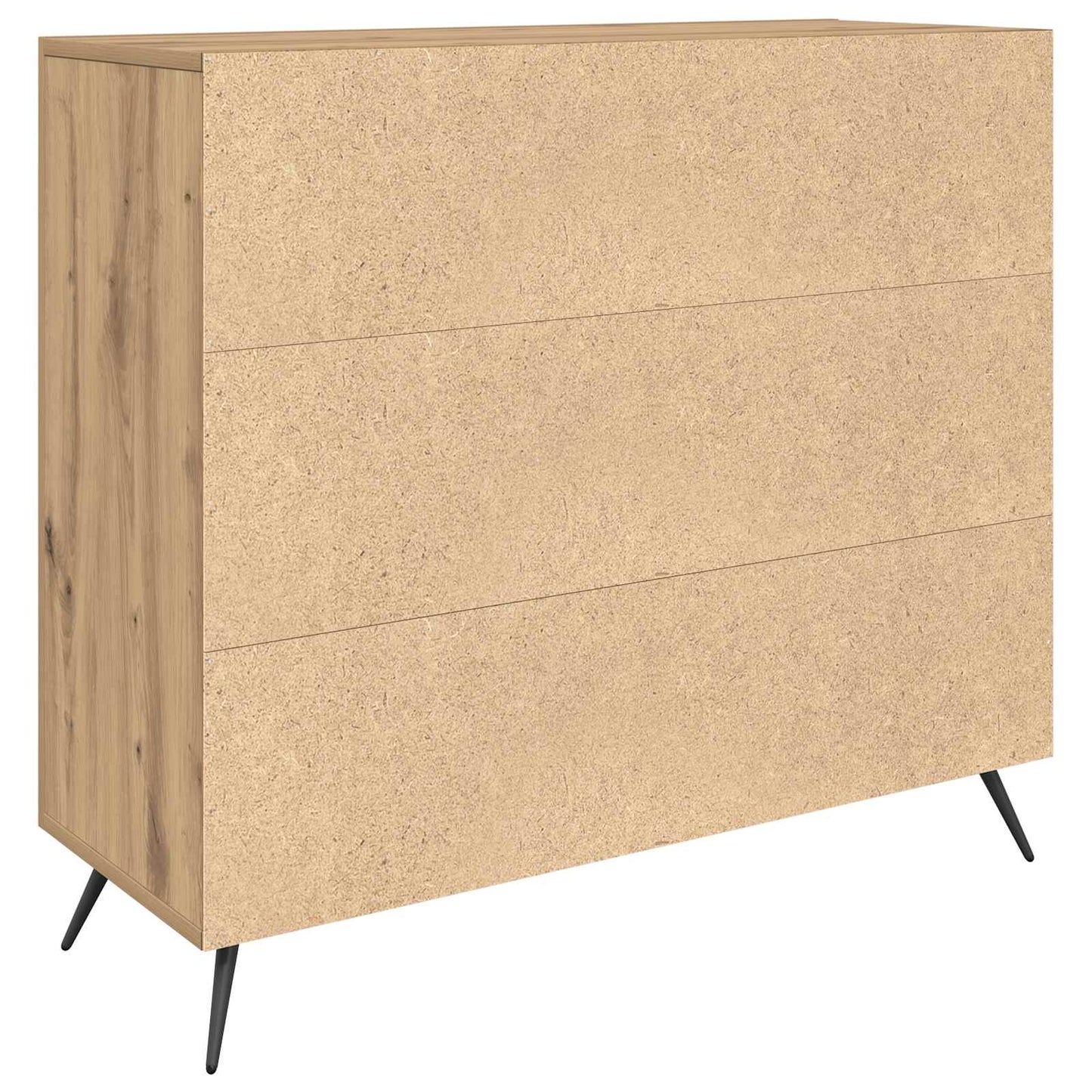 Sideboard Artisan Egetræ 89,5 x 34 x 80 cm Konstrueret træ