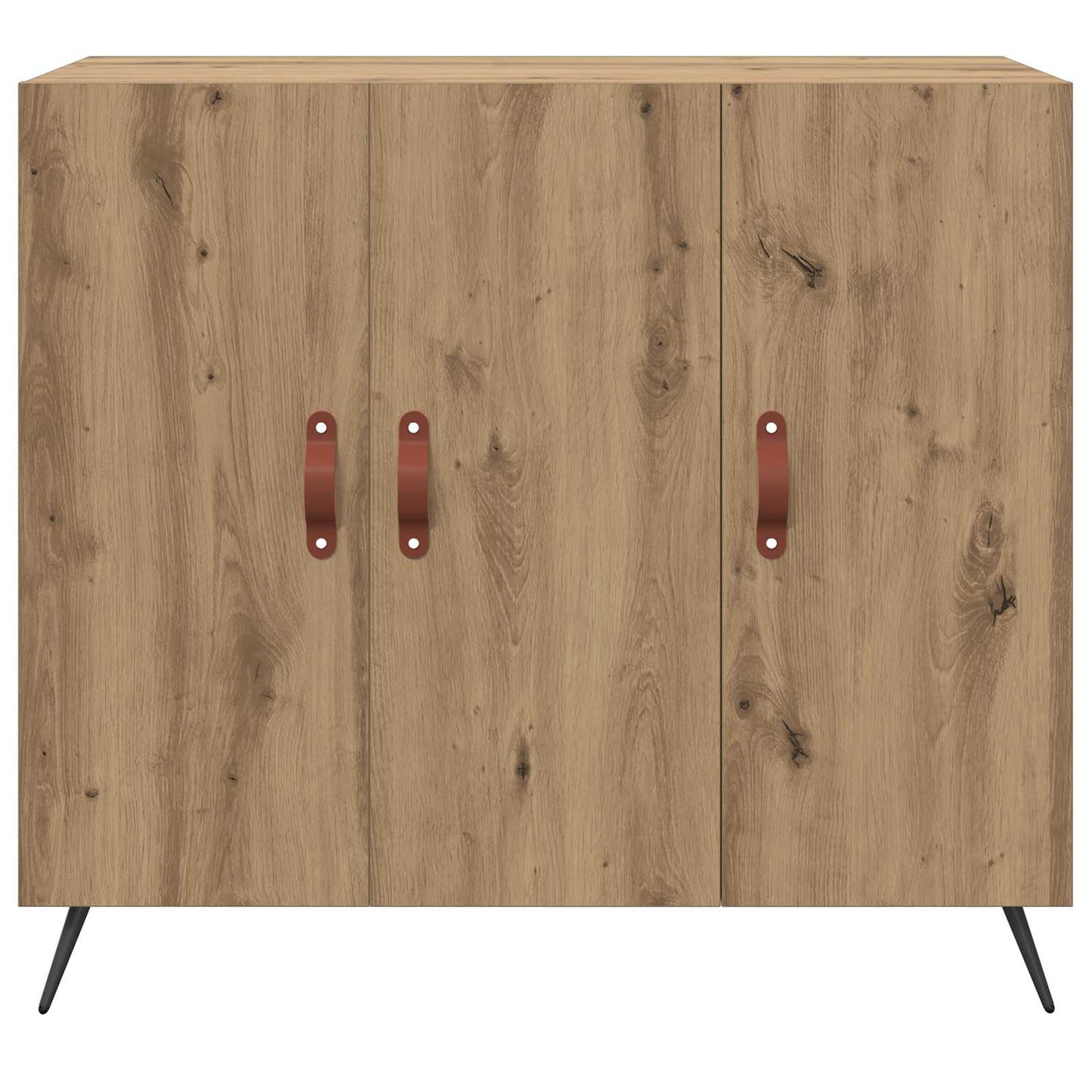 Sideboard Artisan Egetræ 89,5 x 34 x 80 cm Konstrueret træ