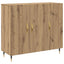 Sideboard Artisan Egetræ 90 x 34 x 80 cm Konstrueret træ