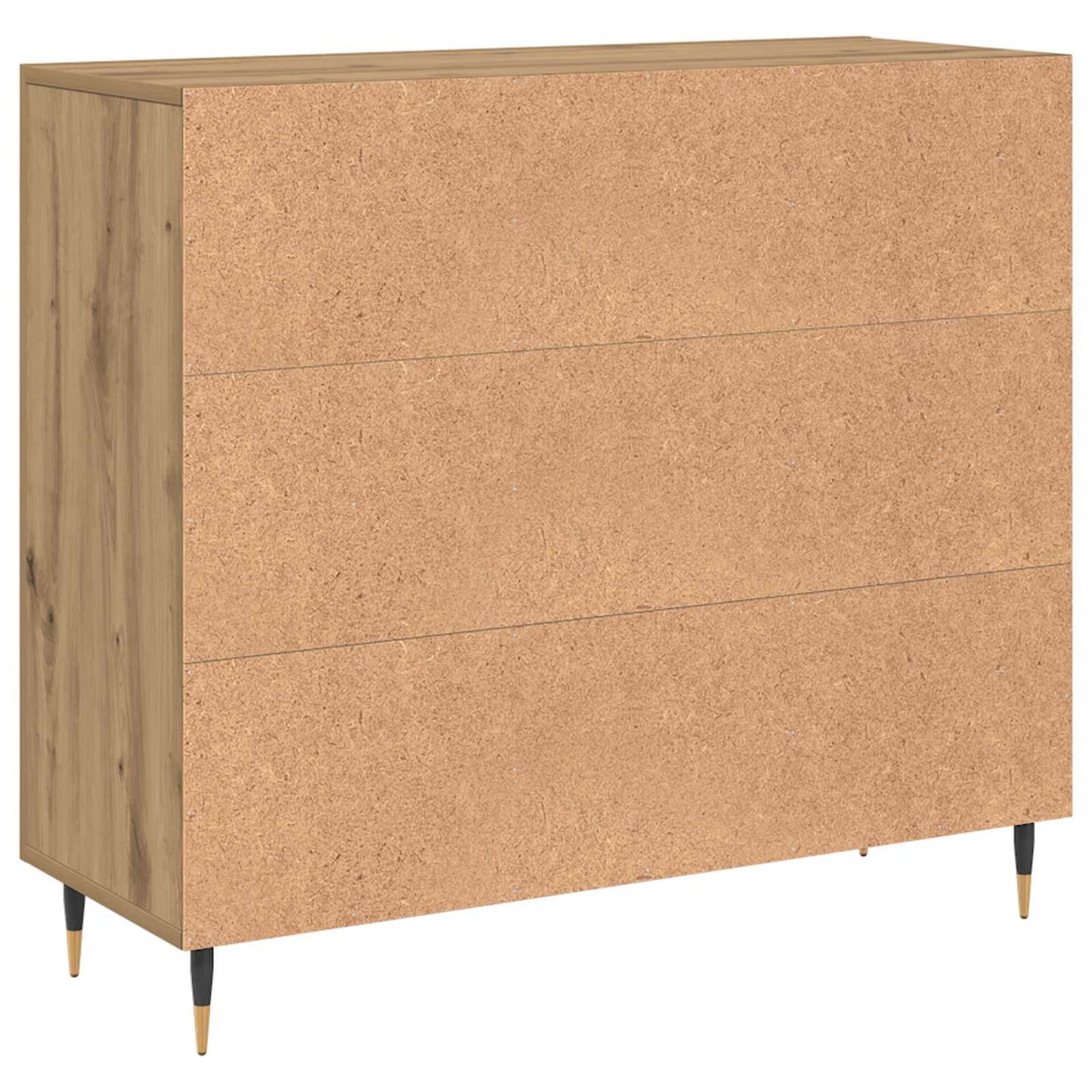 Sideboard Artisan Egetræ 90 x 34 x 80 cm Konstrueret træ
