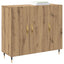 Sideboard Artisan Egetræ 90 x 34 x 80 cm Konstrueret træ