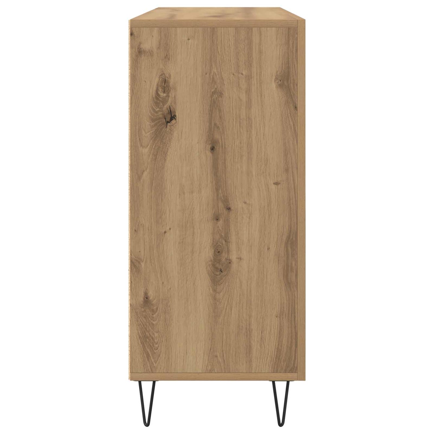 Sideboard Artisan Egetræ 90 x 32,5 x 80 cm Konstrueret træ