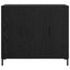 Sideboard Sort eg 90 x 34 x 80 cm Konstrueret træ