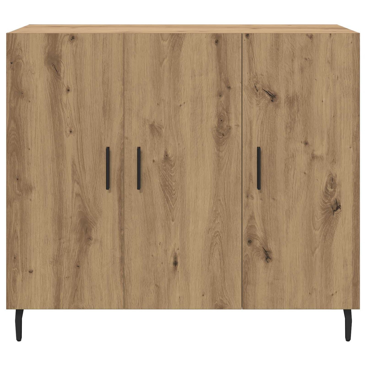 Sideboard Artisan Egetræ 90 x 34 x 80 cm Konstrueret træ