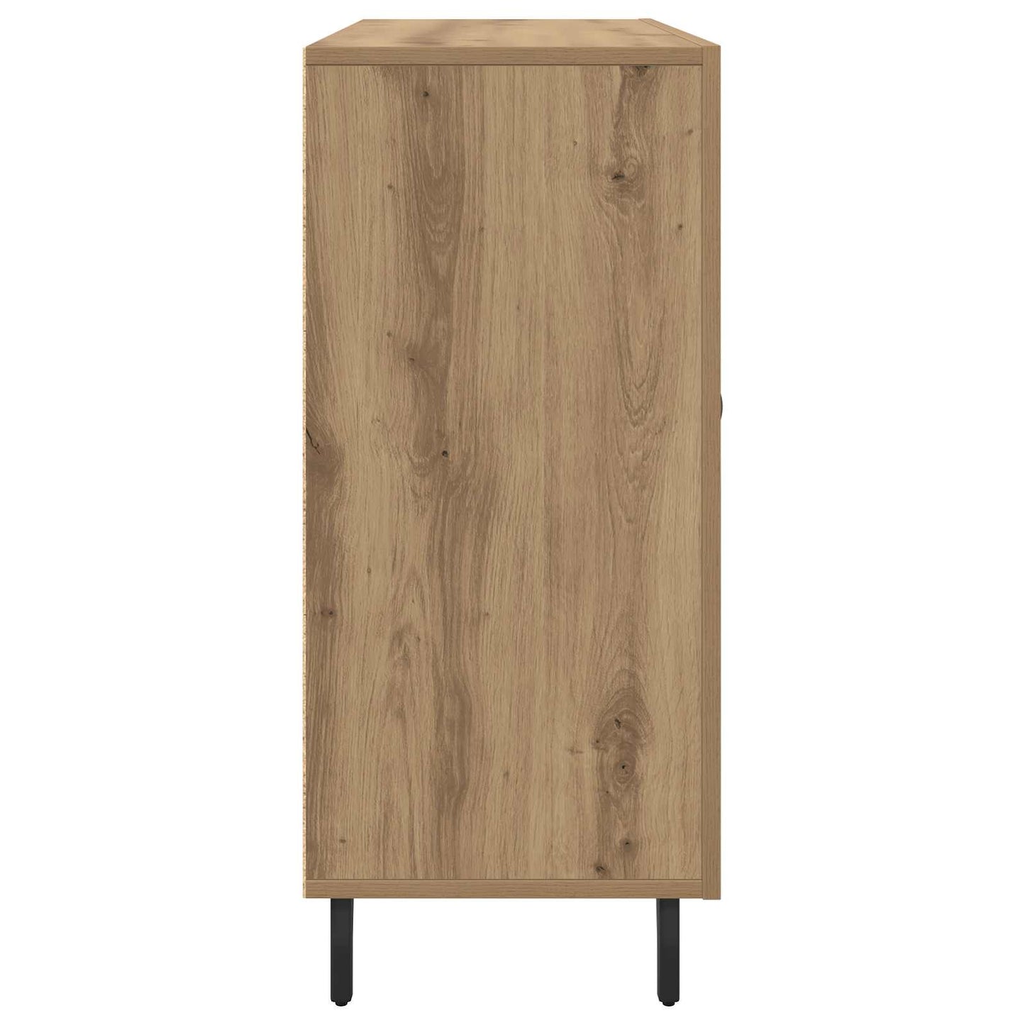 Sideboard Artisan Egetræ 90 x 34 x 80 cm Konstrueret træ