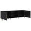 TV-skab 150 x 30 x 50 cm Sort eg Konstrueret træ