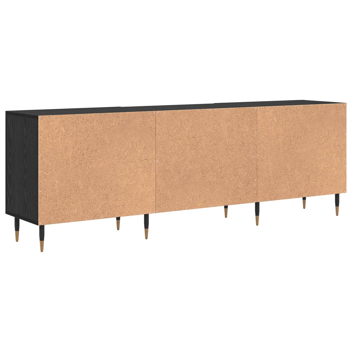 TV-skab 150 x 30 x 50 cm Sort eg Konstrueret træ