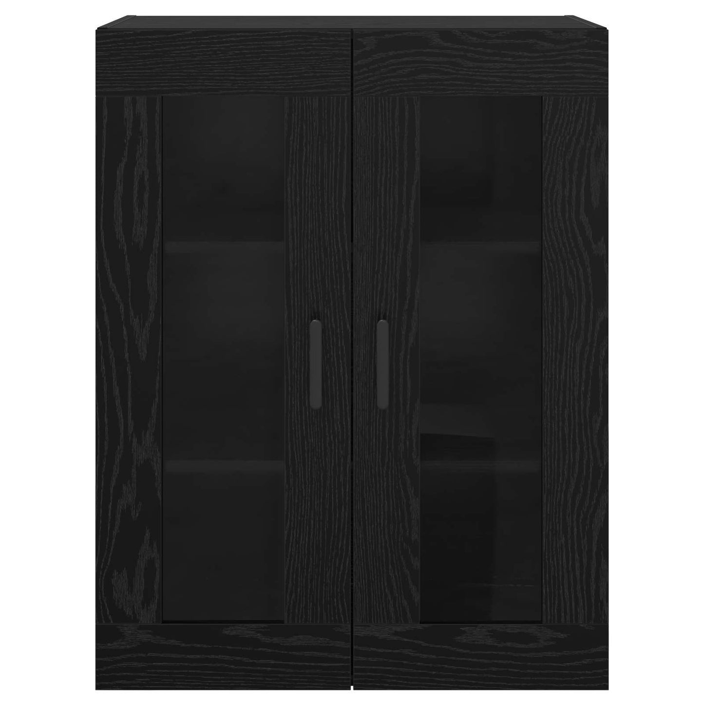 Sideboard Sort eg 69,5 x 34 x 90 cm Konstrueret træ