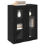 Sideboard Sort eg 69,5 x 34 x 90 cm Konstrueret træ