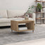 Sofabord artisan eg 60 x 50 x 40 cm Konstrueret træ