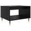 Sofabord Sort eg 60 x 50 x 40 cm Konstrueret træ