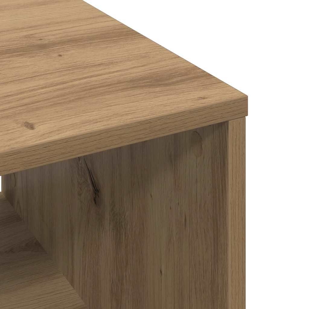 Sofabord artisan eg 60 x 50 x 40 cm Konstrueret træ