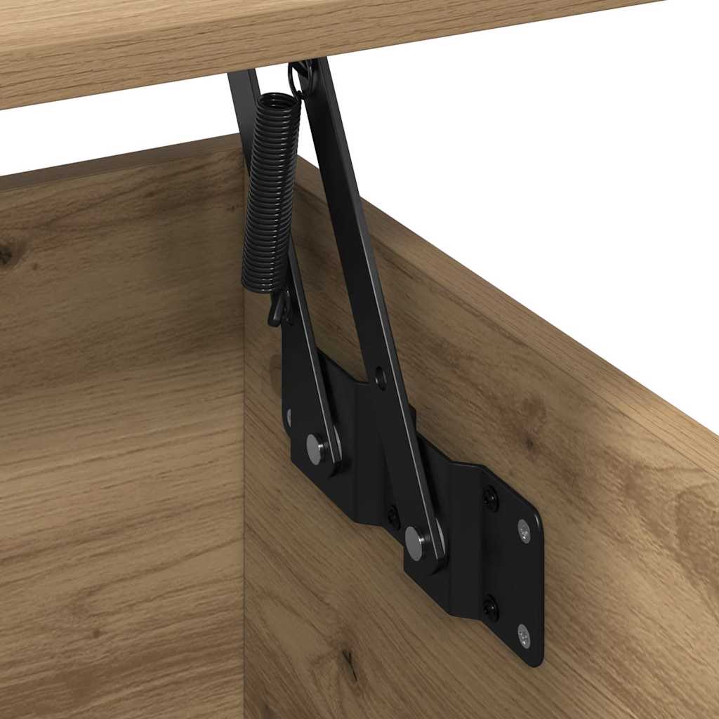 Sofabord artisan eg 90 x 44.5 x 45 cm Konstrueret træ