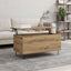 Sofabord artisan eg 90 x 44.5 x 45 cm Konstrueret træ