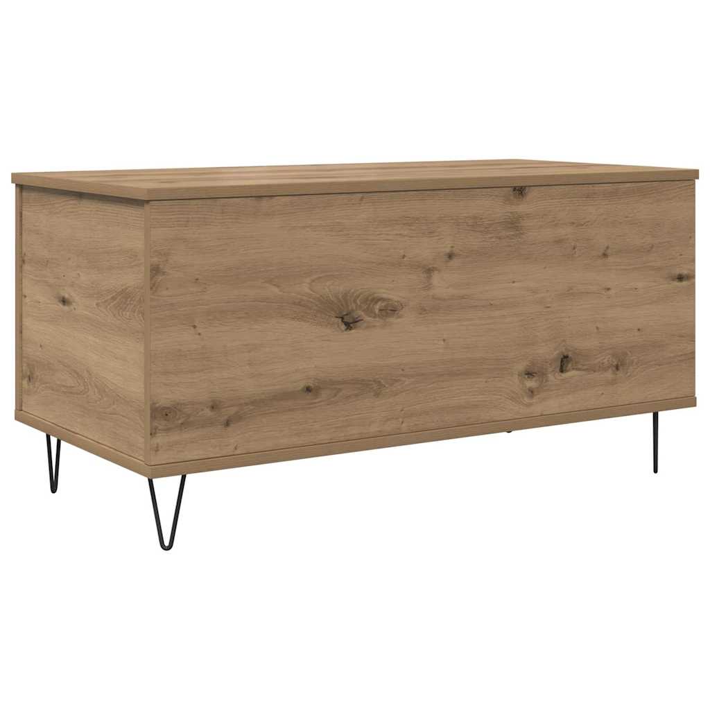 Sofabord artisan eg 90 x 44.5 x 45 cm Konstrueret træ