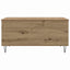 Sofabord artisan eg 90 x 44.5 x 45 cm Konstrueret træ