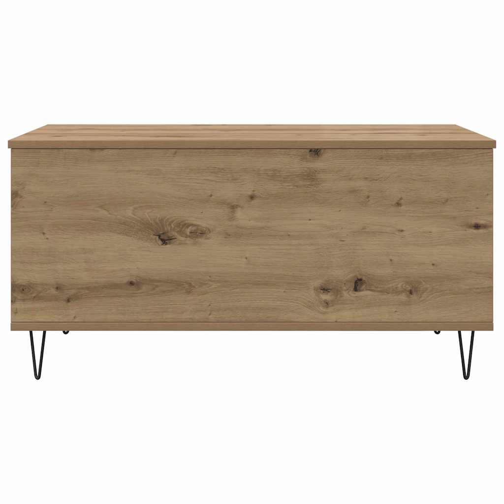 Sofabord artisan eg 90 x 44.5 x 45 cm Konstrueret træ