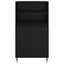 Highboard Sort 60 x 36 x 110 cm Konstrueret træ