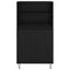 Highboard Sort 60 x 36 x 110 cm Konstrueret træ