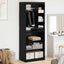 Garderobeskab Sort eg 77 x 48 x 102 cm Konstrueret træ