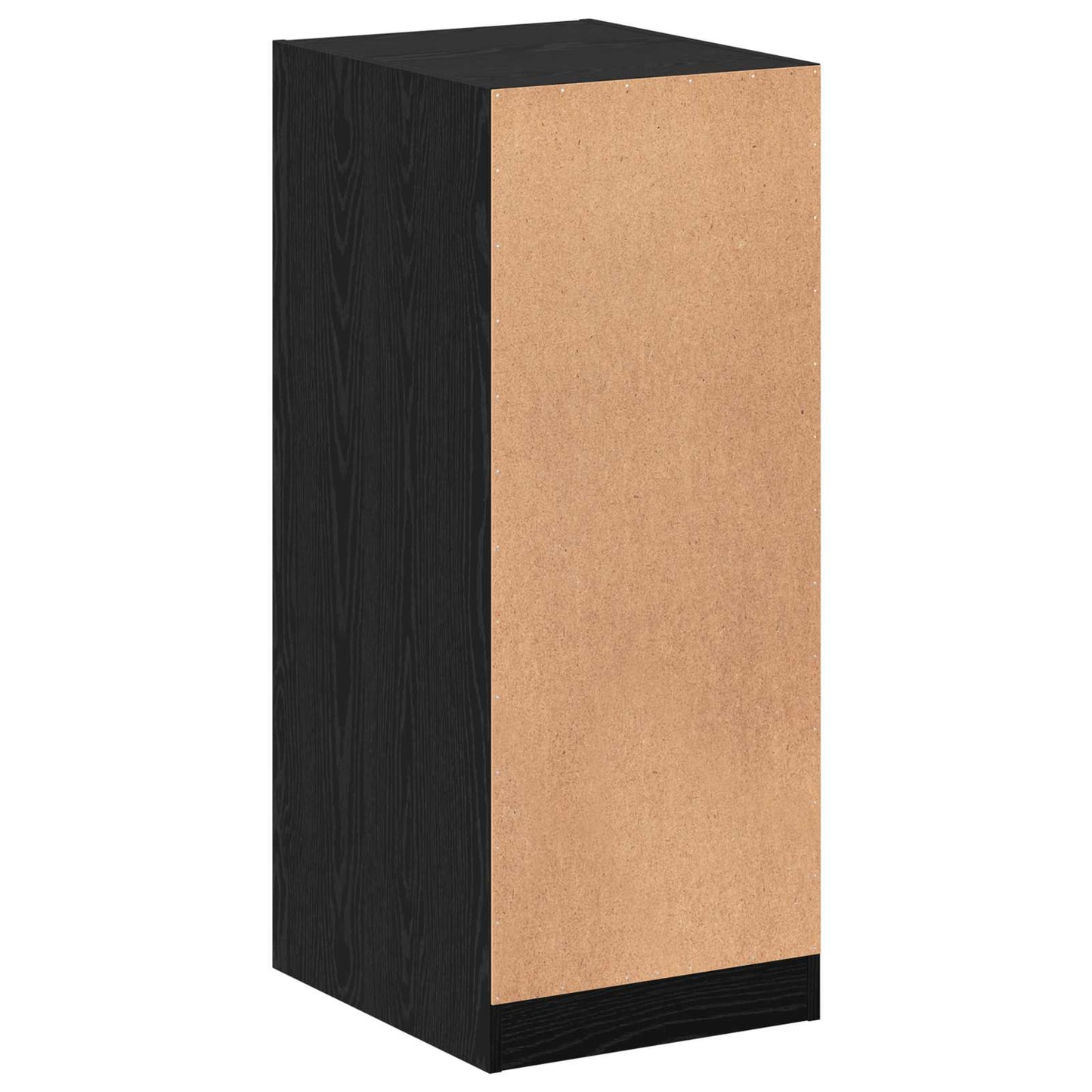 Garderobeskab Sort eg 41 x 48 x 102 cm Konstrueret træ