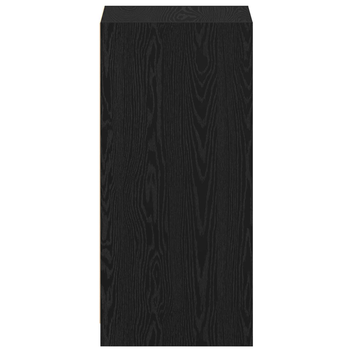 Garderobeskab Sort eg 41 x 48 x 102 cm Konstrueret træ