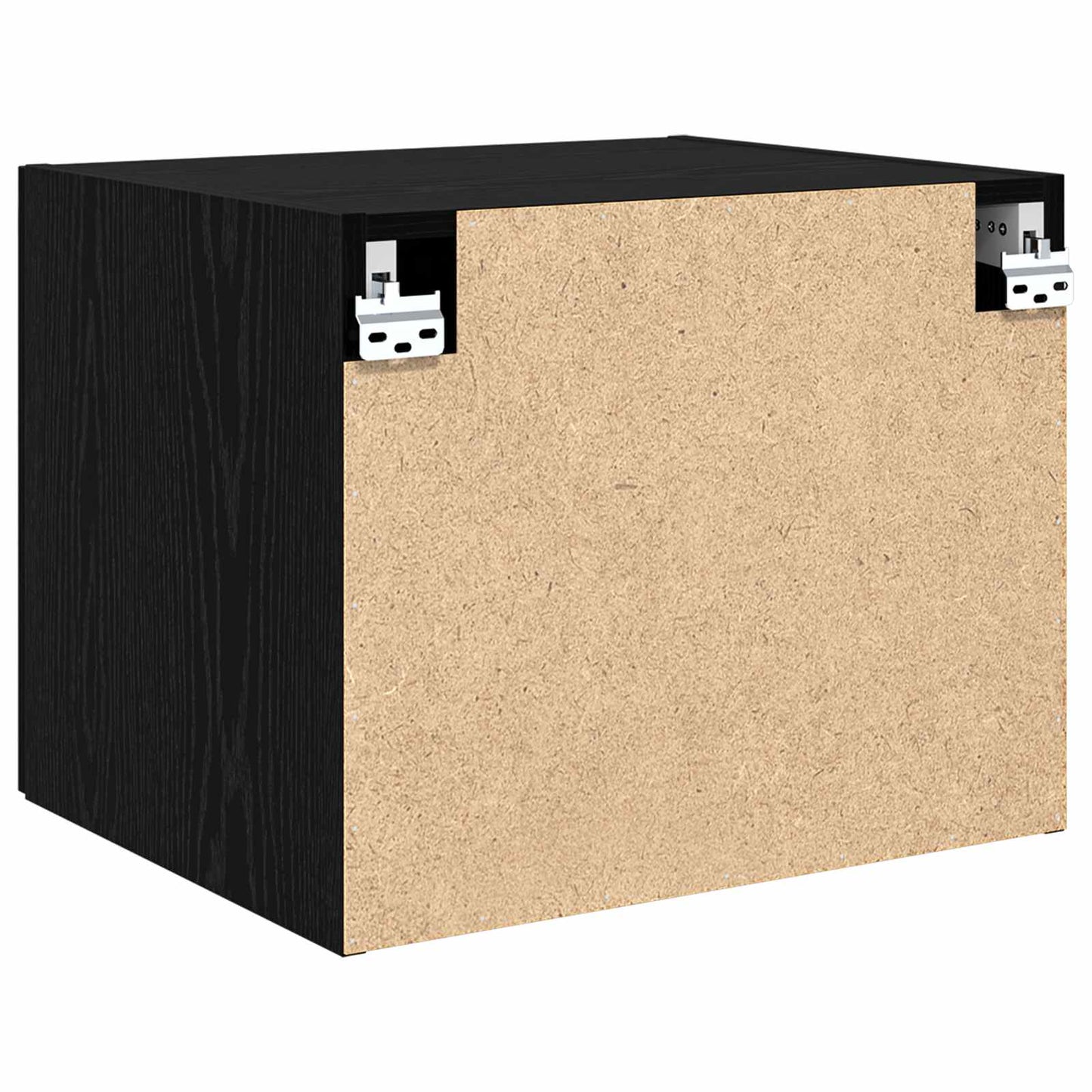 Vægskab Sort eg 50 x 42,5 x 40 cm Konstrueret træ