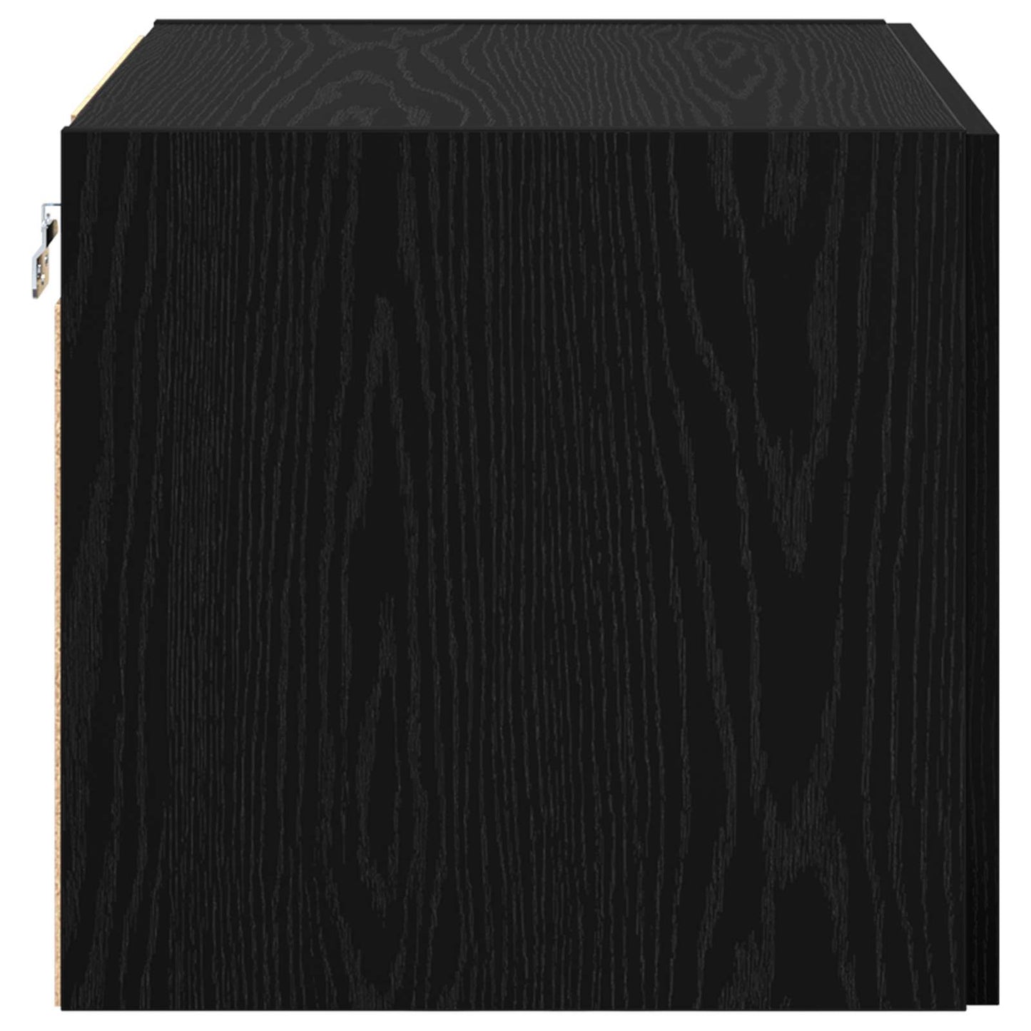 Vægskab Sort eg 50 x 42,5 x 40 cm Konstrueret træ