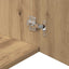 Vægskab artisan eg 80 x 42.5 x 40 cm Konstrueret træ