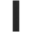 Bogskab Sort eg 69,5 x 29 x 137,5 cm Konstrueret træ