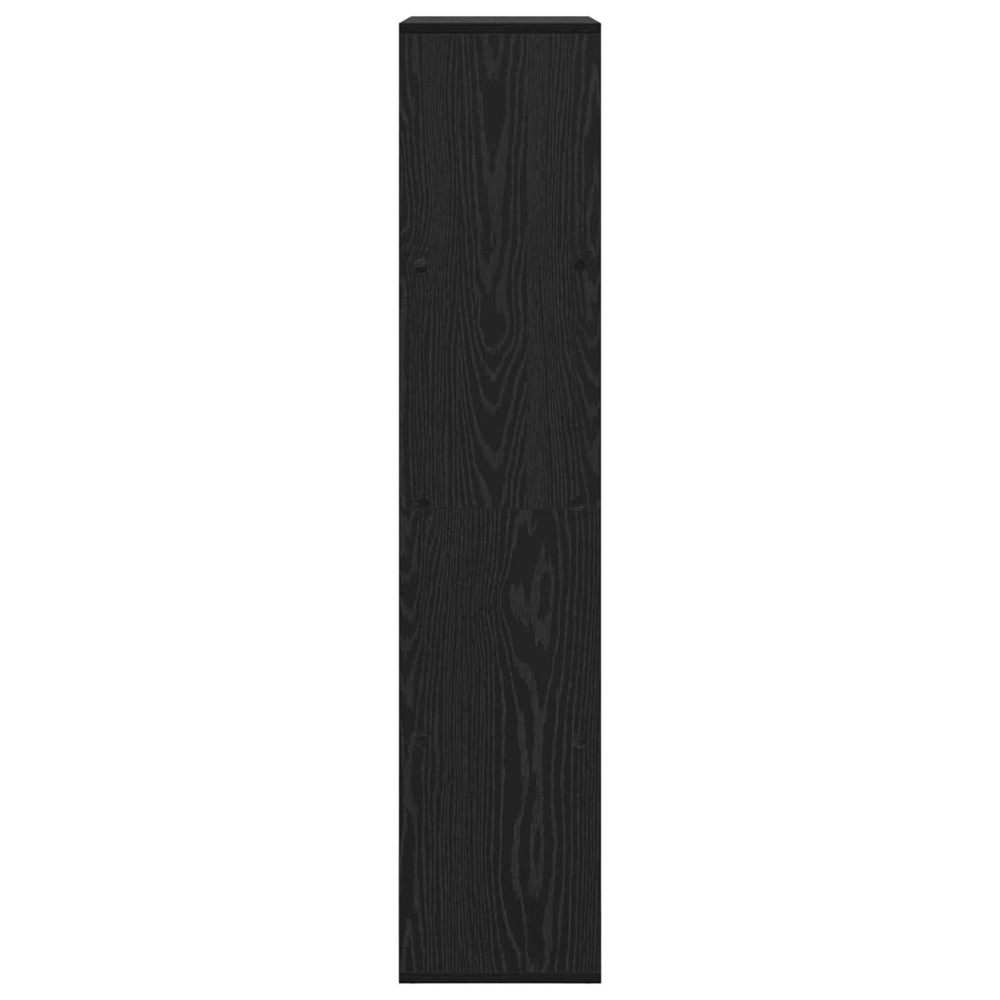 Bogskab Sort eg 69,5 x 29 x 137,5 cm Konstrueret træ