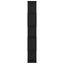 Bogskab Sort eg 70 x 24 x 161 cm Konstrueret træ