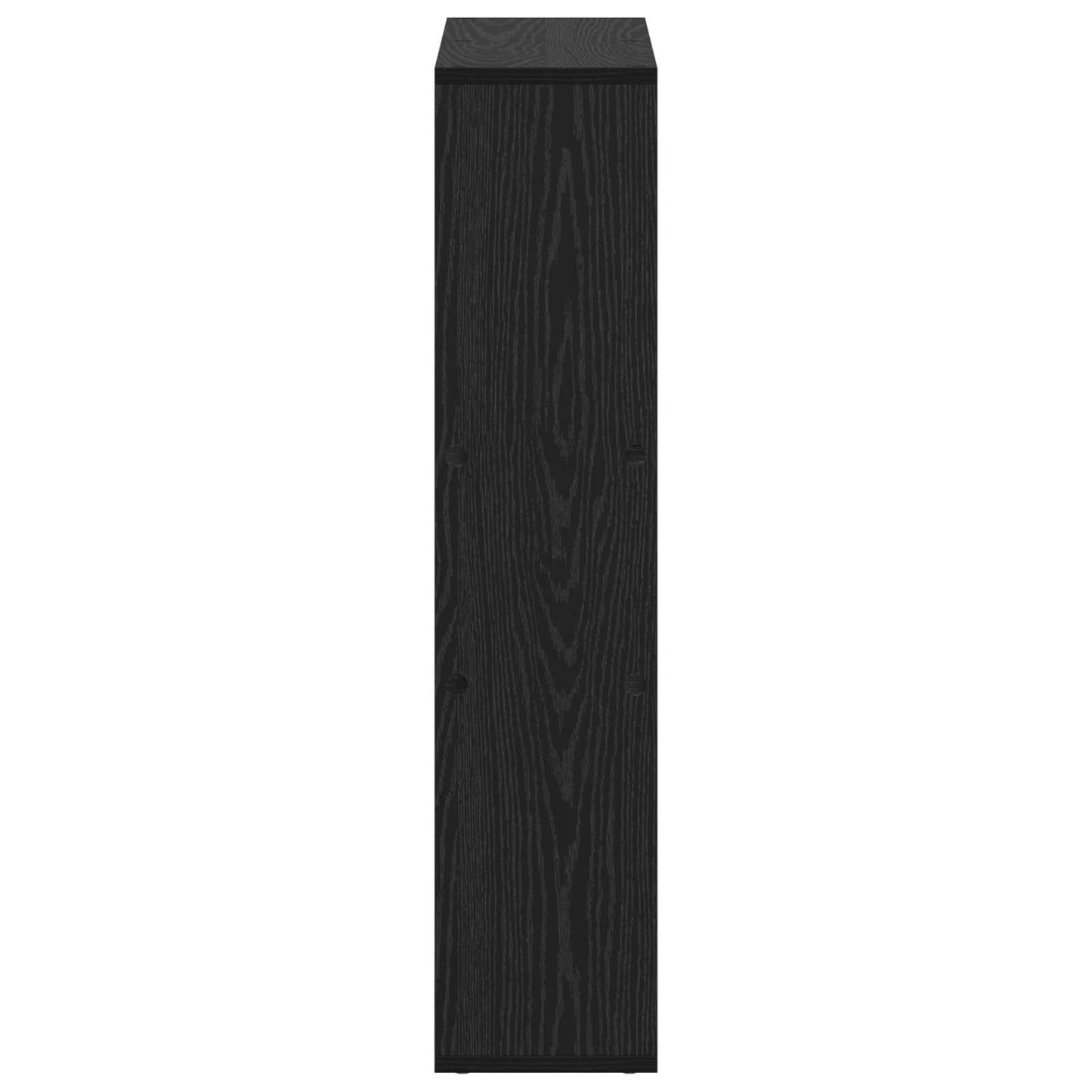 Bogskab Sort eg 63 x 20 x 90 cm Konstrueret træ