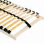 Lamelbund Brun 120 x 190 cm Solid bøg