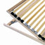Lamelbund Brun 70 x 190 cm Solid bøg