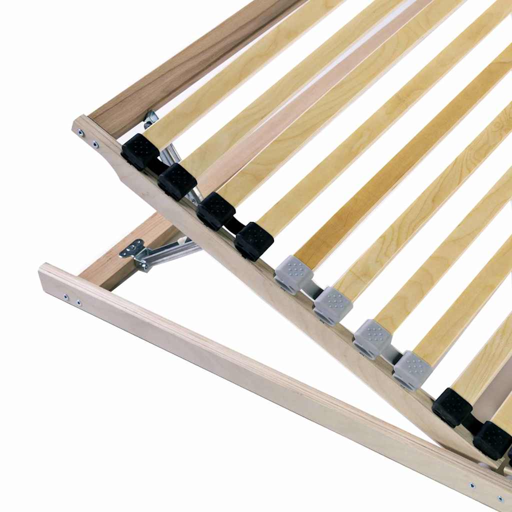 Lamelbund Brun 70 x 190 cm Solid bøg