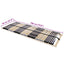 Lamelbund Brun 70 x 190 cm Solid bøg