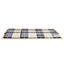 Lamelbund Brun 140 x 190 cm Solid bøg