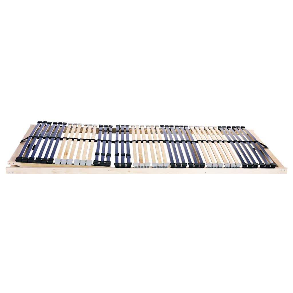 Lamelbund Brun 80 x 190 cm Solid bøg