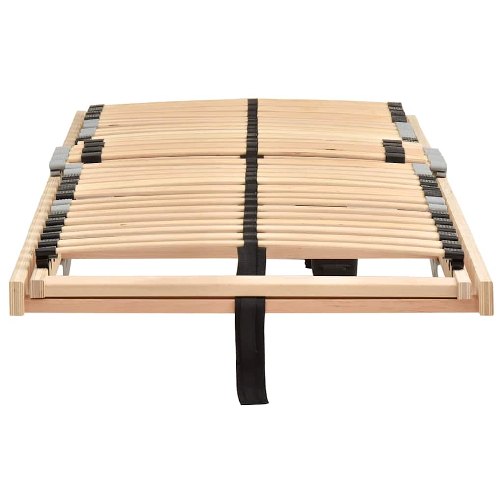 Lamelbund Brun 70 x 190 cm Solid bøg