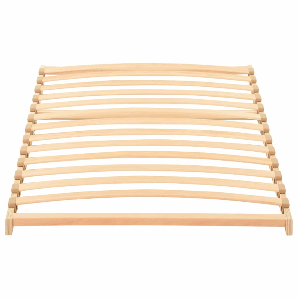 Lamelbund Brun 70 x 190 cm Solid bøg