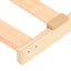 Lamelbund Brun 80 x 190 cm Solid bøg