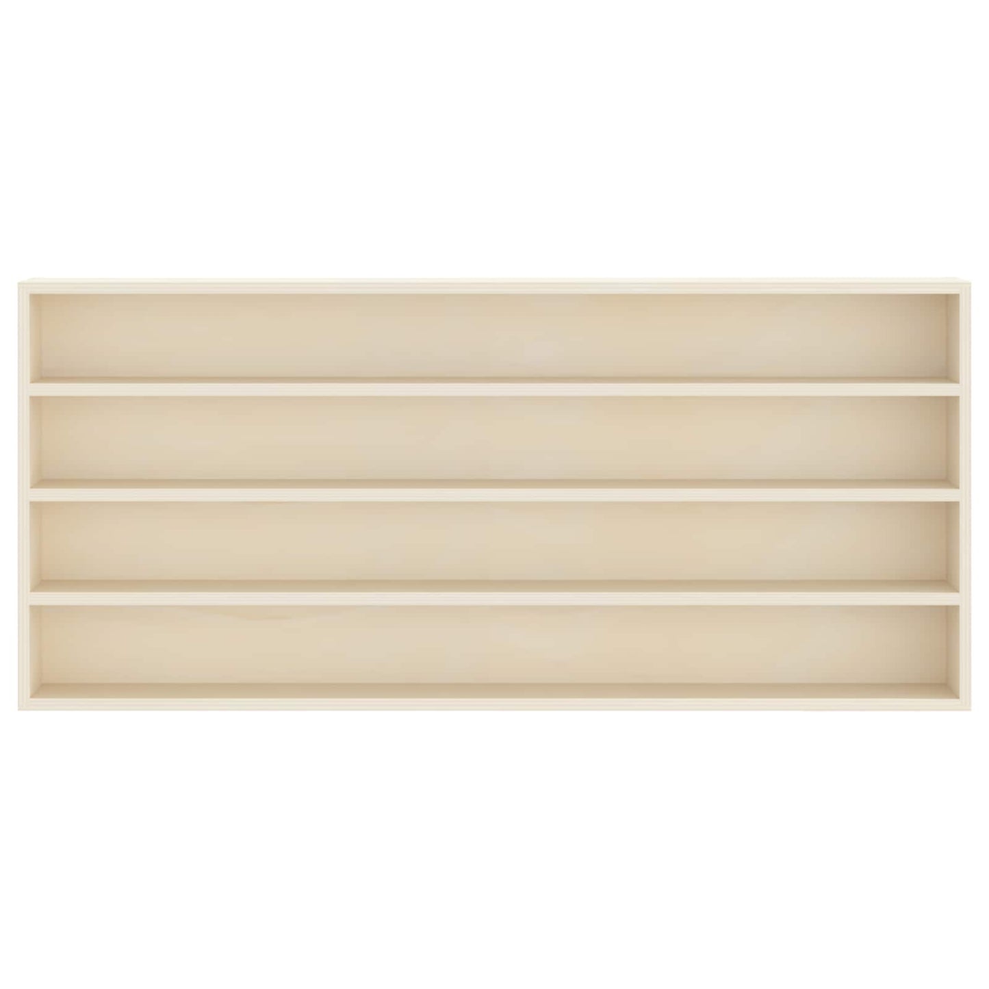 Vægdisplaykasse Vægmonteret Beige 80 x 8,5 x 36 cm