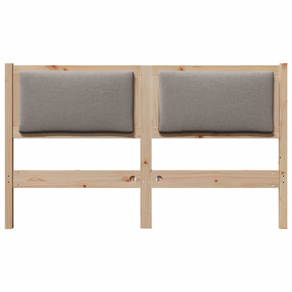 Hovedgærde Andet Brun 150 cm Massivt fyrretræ