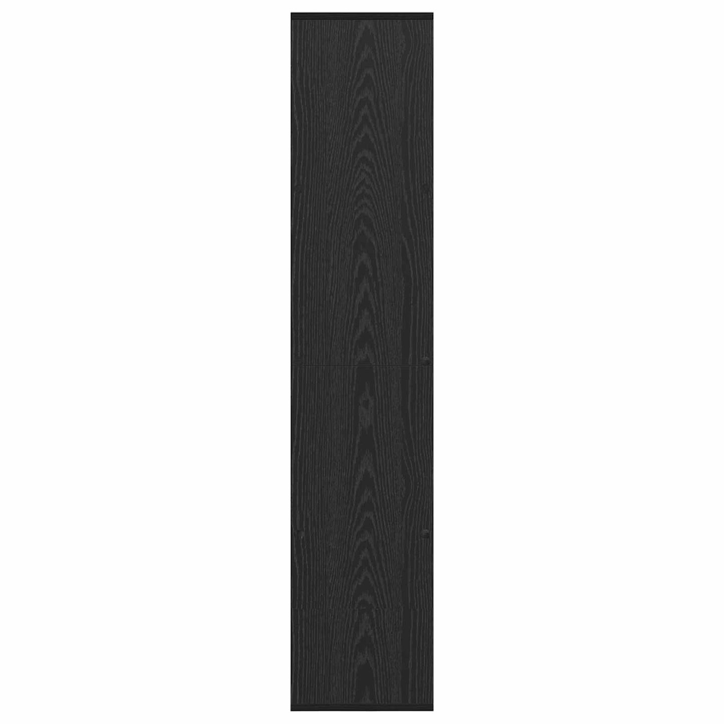 Bogskab Sort eg 132 x 29 x 141,5 cm Konstrueret træ