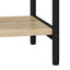 Bogreol 5 niveauer 80 x 30 x 183 cm Konstrueret træ Sonoma eg